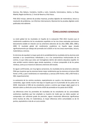 Pisa 2012. informe español