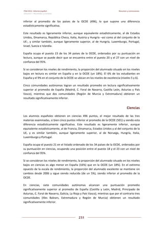 Pisa 2012. informe español