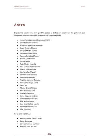 Pisa 2012. informe español