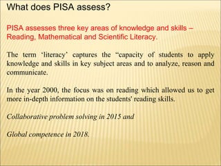 Programme for International Student Assessment | PPT