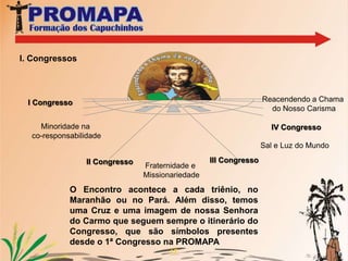  Lectio Divina 12NOVICIADOFraternidade Inocêncio de Berzo - AP  O noviciado é uma fase de intensa formação da nossa vida franciscana capuchinha, sem estudos académicos afim de uma interiorização da nossa vida e ganhar maturidade para abraçar o projeto de Deus nesta Ordem. Ninguem seja admitido no noviciado se nao tiver concluido o Ensino Médio e o Postulantado. Próprio do noviciado:Os Frades professos constituem uma única fraternidade;