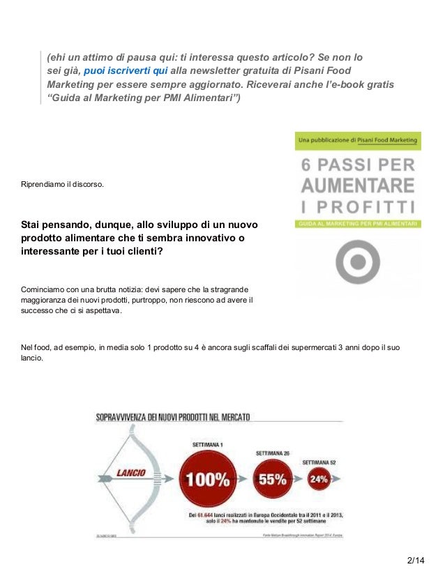 Food Marketing: come sviluppare un nuovo prodotto alimentare