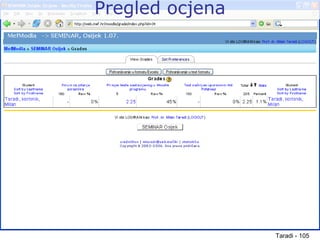 Taradi - 105
Pregled ocjena
 