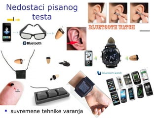 Taradi - 52
Nedostaci pisanog
testa
 suvremene tehnike varanja
 
