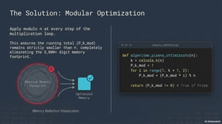 Pisano's Primality Test - Analysis and demonstration of the primality test using odd products