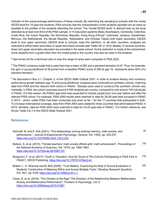 Pisa Sample Calculation HASIL PISA( Programme for International Student Assessment) 2022 ...