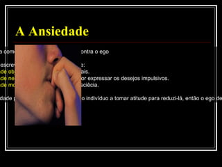 Sigmund Freud  - Biografia Em 1897 Freud começa a sua  auto-análise (que foi muito importante para o desenvolvimento das teorias psicanalíticas). 