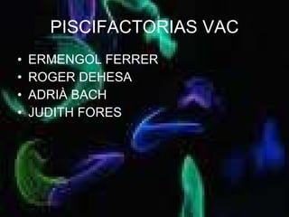 PISCIFACTORIAS VAC ERMENGOL FERRER ROGER DEHESA ADRIÀ BACH JUDITH FORES 