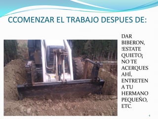 CCOMENZAR EL TRABAJO DESPUES DE:
                          DAR
                          BIBERON,
                          !ESTATE
                          QUIETO¡
                          NO TE
                          ACERQUES
                          AHÍ,
                          ENTRETEN
                          A TU
                          HERMANO
                          PEQUEÑO,
                          ETC.
                                     4
 