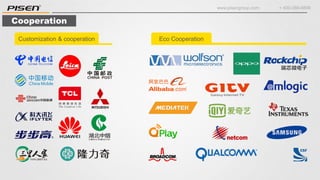www.pisengroup.com + 400-088-9898
Customization & cooperation Eco Cooperation
Cooperation
 