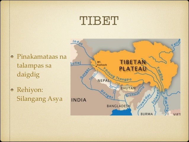 Katangian Pisikal Ng Indus Valley Pisikal na katangian ng Asya