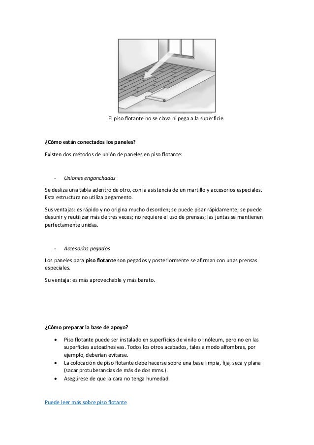 Piso flotante slideshare