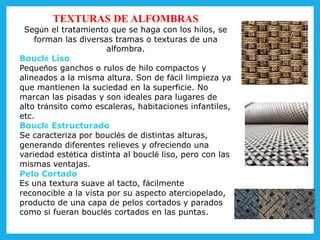 Pisos y aplicaciones: Descripción de tipos de pisos | PDF