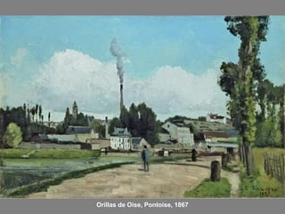 Orillas de Oise, Pontoise, 1867
 