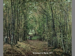 El bosque de Marly, 1871
 