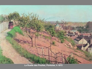 La Ruelle des Poulies, Pontoise, h 1872
 