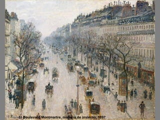 El Boulevard Montmartre, mañana de invierno, 1897
 