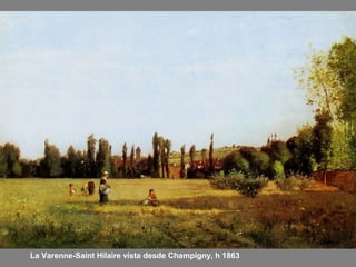 La Varenne-Saint Hilaire vista desde Champigny, h 1863
 