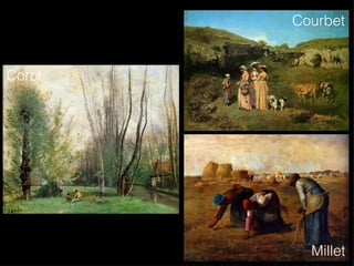 Corot Courbet Millet
