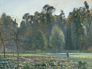 Campo de coles, Pontoise, 1873

 