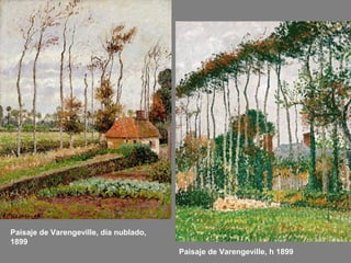 Paisaje de Varengeville, día nublado,
1899
Paisaje de Varengeville, h 1899

 