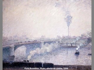 Pont Boieldieu, Ruán, efecto de niebla, 1898

 