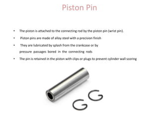 Engine Pin Piston engine construction | PPTX