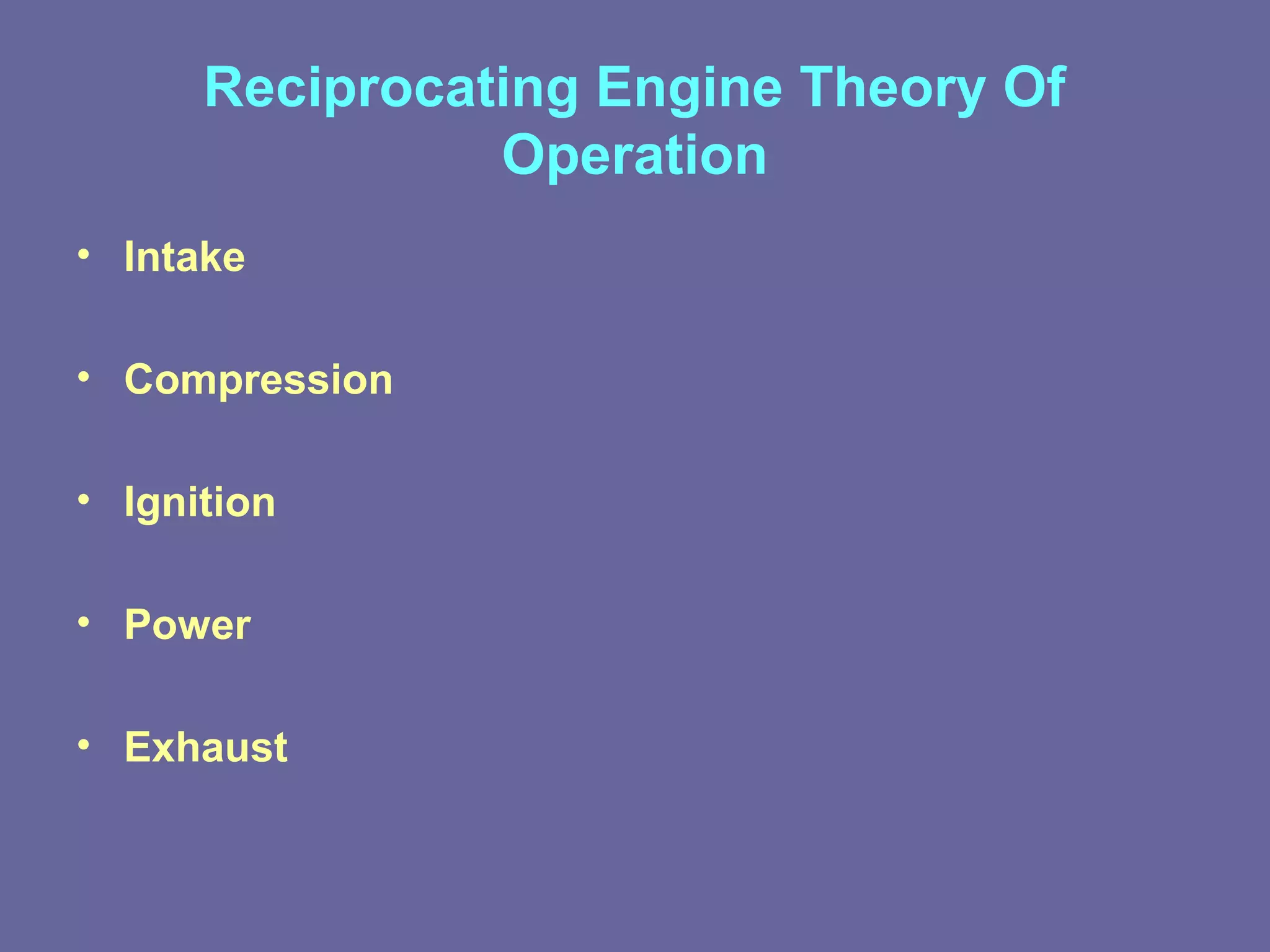 Piston Engine Fundamentals Ppt
