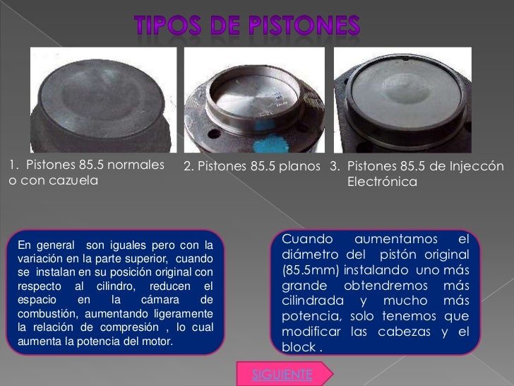 Pistones