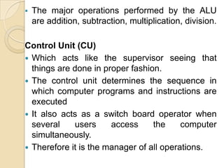 CPU keep track of the address of the memory location.