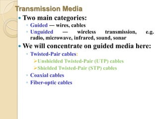 Why Networking?	Sharing information — i.e. data communication.Do you prefer these?Or this?