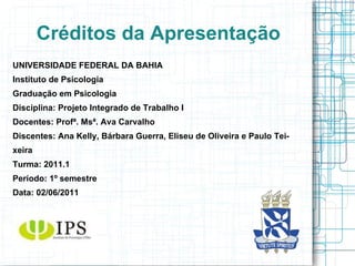 Para ambos:  Opção da Psiquiatria (intervenção ágil, farmacológica) para não ''perder tempo'' com terapia. 