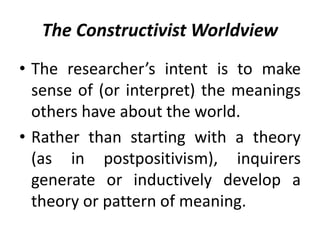 ADVANCED RESEARCH METHODS IN COMPUTING | PPT