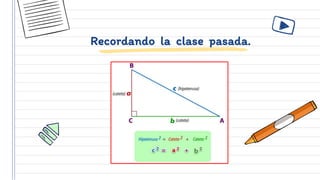 Recordando la clase pasada.
 