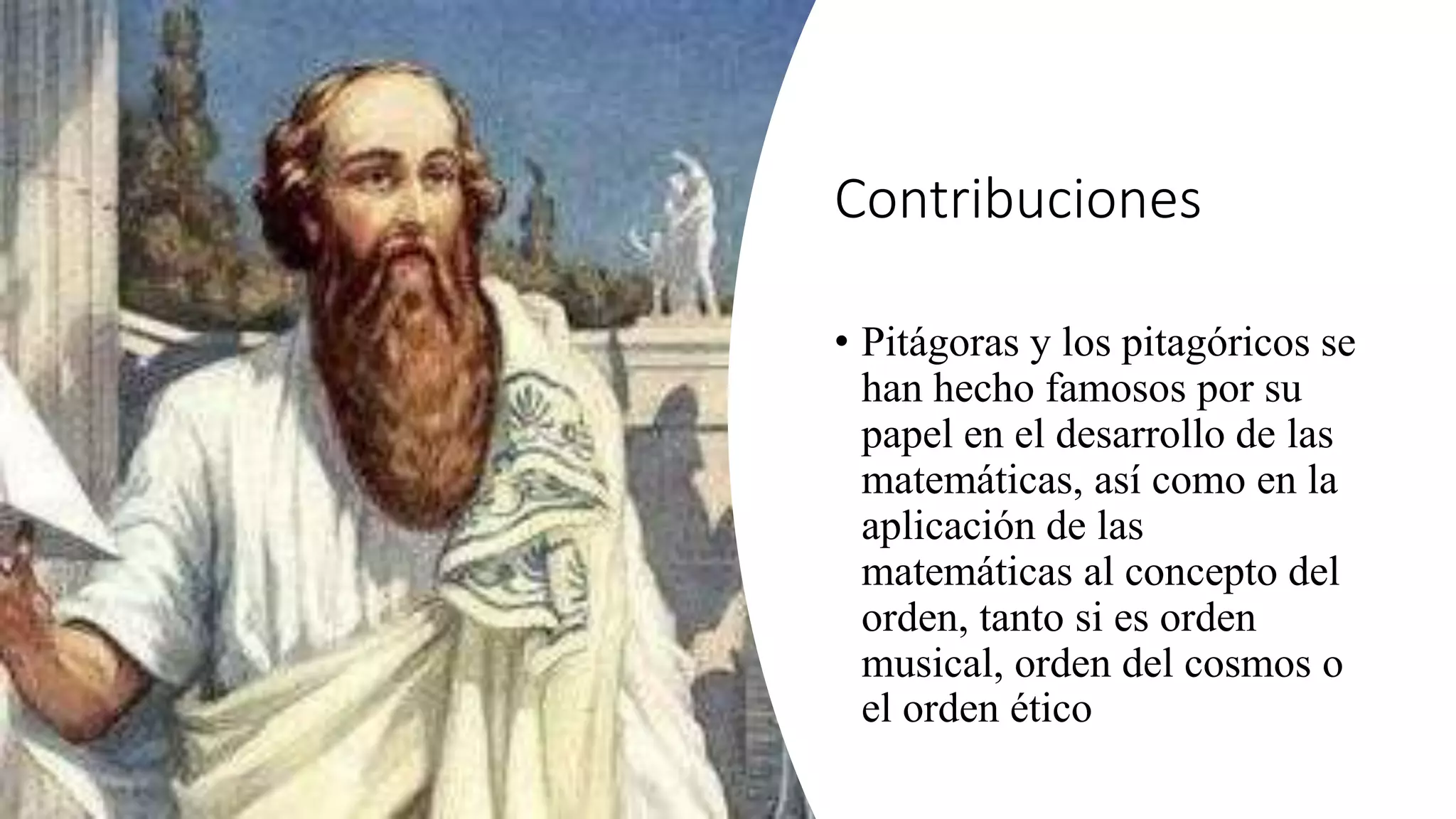 Pitagoras y los pitagóricos | PPTX