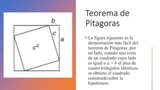 Teorema de
Pitagoras
 