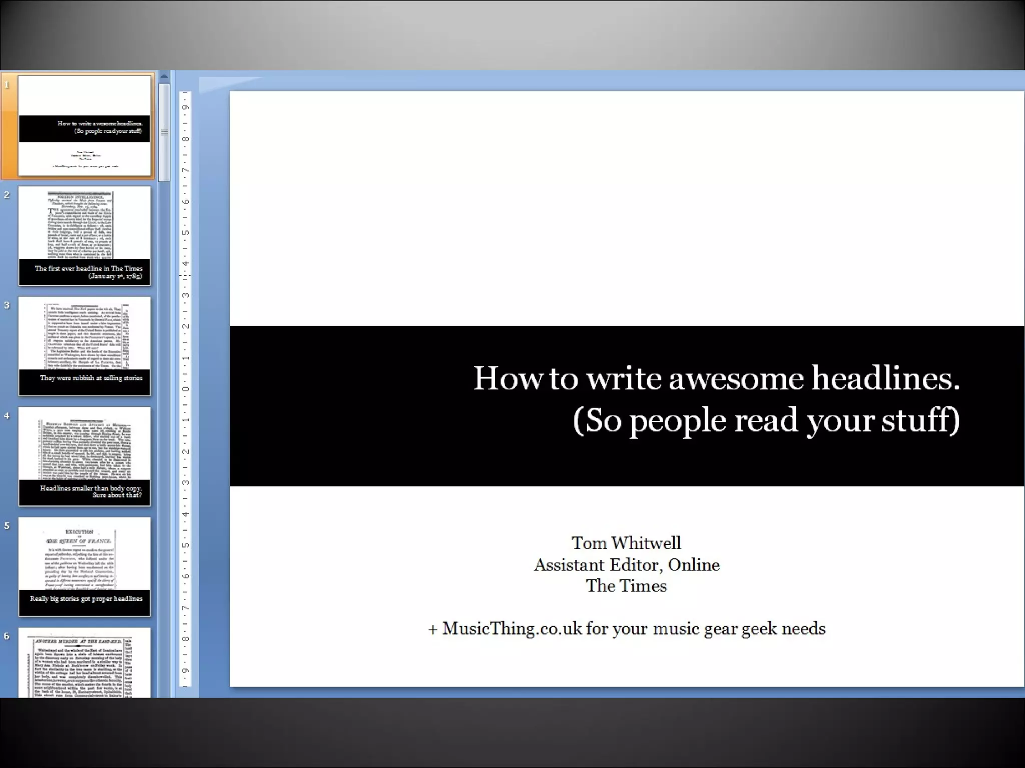 Opakování: Titulky 