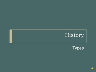 HistoryTypes