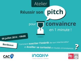 Les secrets d'un pitch efficace pour convaincre un 1 minute