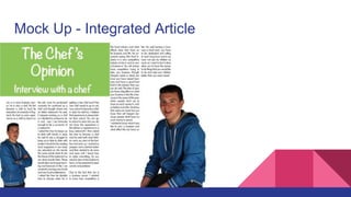 Mock Up - Integrated Article
 