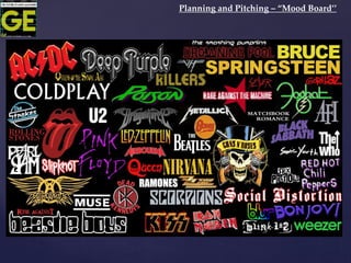 Planning and Pitching – “Mood Board’’
 