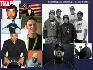 Planning and Pitching – “Mood Board’’
 