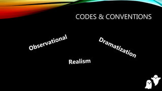 CODES & CONVENTIONS
 