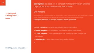 #J2Code2018 - Mettez du feu à vos applications avec CodeIgniter