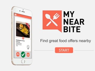 Find great food offers nearby
START
 