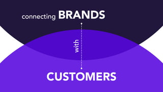 BRANDS
CUSTOMERS
connecting
with
 