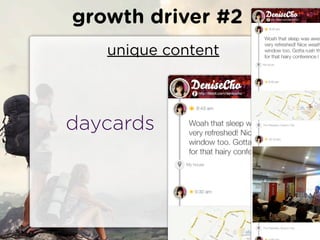 growth driver #2
   unique content



daycards
 