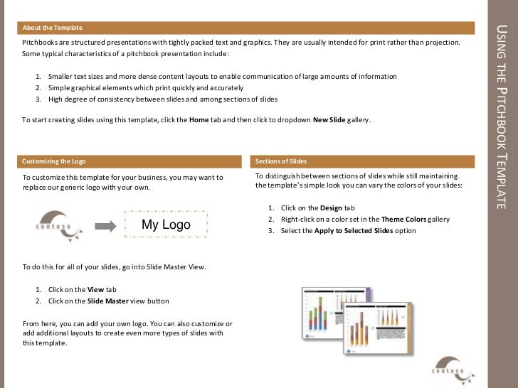pitchbook pitch book template powerpoint