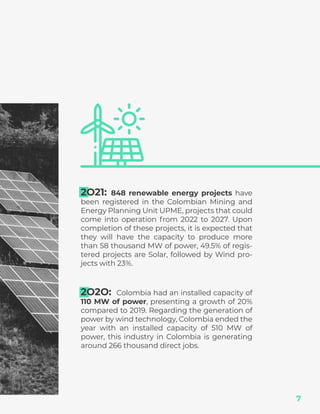 Clean energy in colombia | Capital Expert | PDF