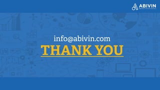 info@abivin.com  
THANK YOU
 